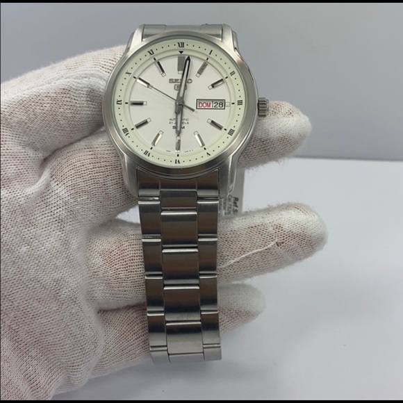 Seiko SS day date automatic watch SNKP09KS - Picture 6 of 7